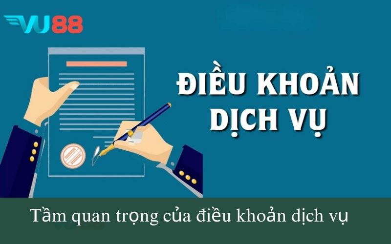 Tầm quan trọng của điều khoản dịch vụ 