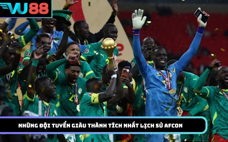 Những đội tuyển giàu thành tích nhất lịch sử AFCON