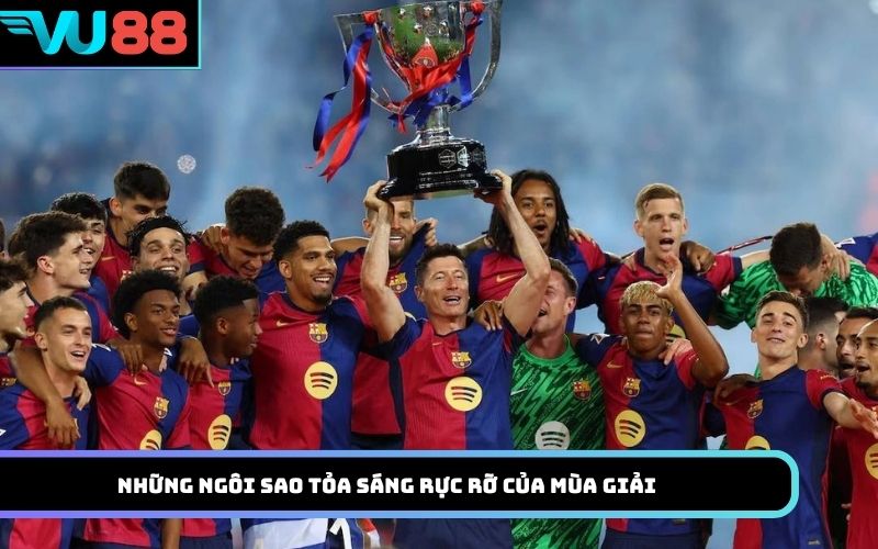 Những ngôi sao tỏa sáng rực rỡ của mùa giải