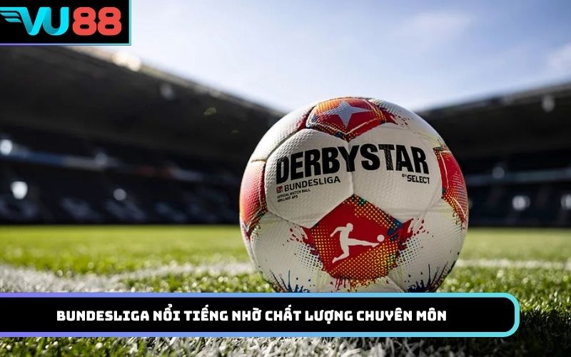 Bundesliga nổi tiếng nhờ chất lượng chuyên môn và bản sắc riêng