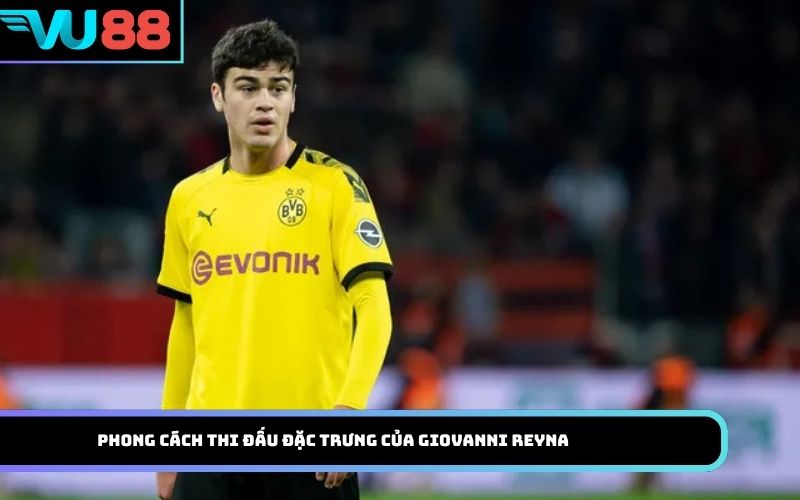 Phong cách thi đấu đặc trưng của Giovanni Reyna