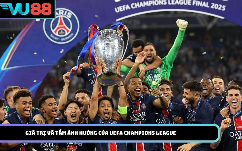 Giá trị và tầm ảnh hưởng của UEFA Champions League